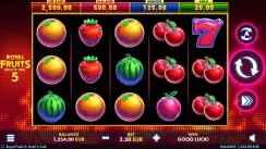 Royal Fruits 5 Hold n Link su Winnita Italia 2026